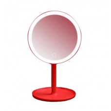 Зеркало для макияжа Xiaomi DOCO Daylight Small Mirror Standard Edition Red
