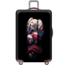 Чехол для чемодана размер L (25"-28") Harley Quinn