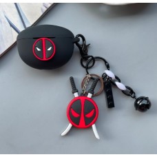 Силиконовый чехол для OnePlus Buds Pro 3/Oppo Enco X3 Deadpool Black