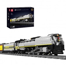 Конструктор MOULD KING 12031 Union Pacific 844 Steam Locomotive на пульте + железная дорога R104