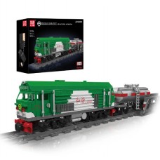 Конструктор MOULD KING 12026 HXN 3 Diesel Locomotive на пульте + железная дорога