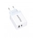 Сетевой USB адаптор SmartBuy FLASH 2.4A (USB+Type C) 30 Вт