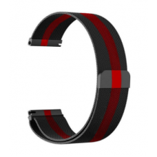 Металлический ремешок для Huawei Watch GT2/GT2e 46 mm с магнитной застежкой (22 mm) Black-Red