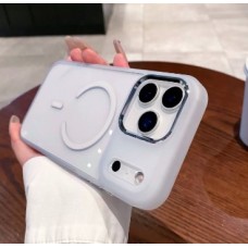 Чехол с Magsafe для Apple iPhone 17 Pro Silver