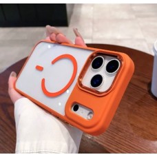 Чехол с Magsafe для Apple iPhone 17 Pro Max Orange