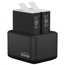 Зарядное устройство + два аккумулятора Enduro для GoPro Hero 12/Hero 11/Hero 10/Hero 9