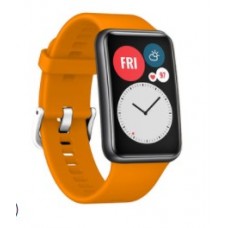 Силиконовый ремешок для Huawei Watch Fit orange