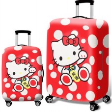 Чехол для чемодана размер M (22"-25") Hello Kitty