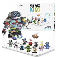 Конструктор QBRIX KIDS Мир роботов