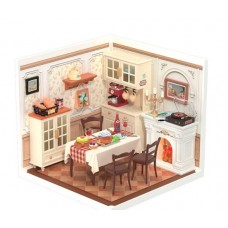 Конструктор Rolife румбокс Rolife Warm Dining Room DIY Miniature House DW015