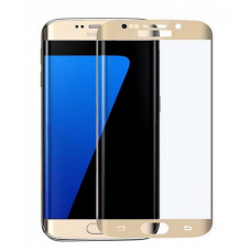 Защитное стекло Samsung Galaxy S7 Edge Gold