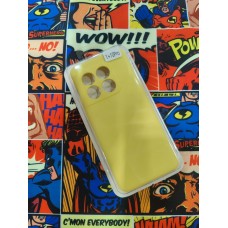 Чехол накладка Silicone Cover OnePlus 10 Pro Yellow
