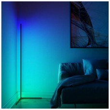 Светодиодный напольный угловой светильник/Угловая LED Лампа RGB (15 режимов подсветки)