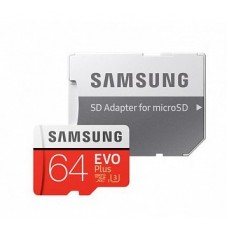 Карта памяти MicroSD 64GB Samsung EVO Plus
