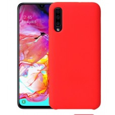 Силиконовый чехол Samsung Galaxy A70 Red