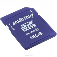 Карта памяти SDHC 16GB Smart Buy
