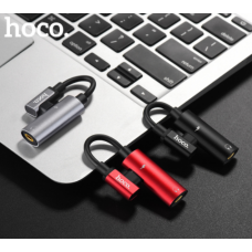 Переходник Hoco LS19 для Type-C на наушники jack 3.5 и USB Type-C 1.5A