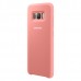 Чехол накладка Samsung Silicone Cover для Samsung Galaxy S8 Rose