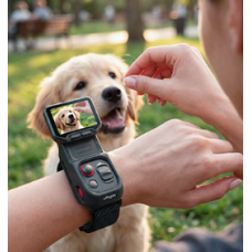 Силиконовый чехол aMagisn с креплением на руку для Insta360 Luna Ultra