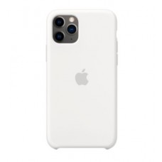 Чехол накладка Silicone Cover для Apple iPhone 11 Pro Max White