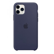 Чехол накладка Silicone Cover для Apple iPhone 11 Pro Max Linen Blue