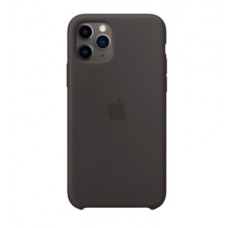 Чехол накладка Silicone Cover для Apple iPhone 11 Pro Max Black