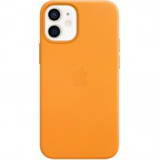 Чехол накладка Silicone Cover для Apple iPhone 12 Mini Orange