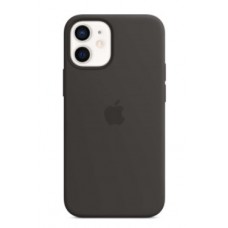 Чехол накладка Silicone Cover для Apple iPhone 12 Mini Black