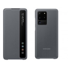 Чехол-книжка Samsung Clear View для Samsung Galaxy S20 Ultra Gray