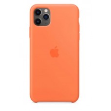 Чехол накладка Silicone Cover для Apple iPhone 11 Pro Orange