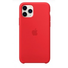 Чехол накладка Silicone Cover для Apple iPhone 11 Pro Red