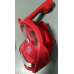 Маска для снорклинга с креплением под GoPro L/XL Red