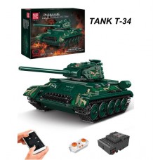 Конструктор MOULD KING 20015 Танк Т-34 на пульте управления