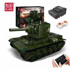 Конструктор MOULD KING 20026 Тяжелый танк KV-2 на пульте управления