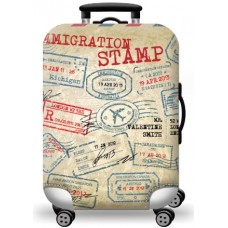 Чехол для чемодана размер L (25"-28") Immigration stamp