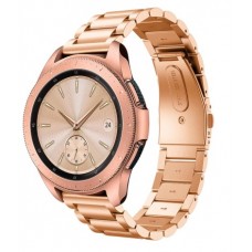 Металлический ремешок для Samsung Galaxy Watch 42 mm (ширина 20 mm) Rose Gold