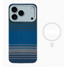 Кевларовый чехол для Apple iPhone 17 Pro Max Blue
