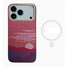 Кевларовый чехол для Apple iPhone 17 Pro Max Red