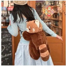 Рюкзак мягкая игрушка Красная панда 23 см