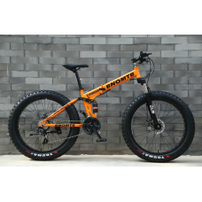 Складной велосипед фэтбайкBNQMTB 26 дюймов/21 скорость Orange