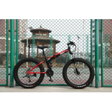 Складной велосипед фэтбайкBNQMTB 26 дюймов/21 скорость Red