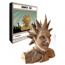 QBRIX Картонный 3D конструктор Горшок