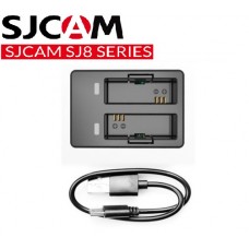 Зарядное устройство на 2 батареи для SJCam SJ8 series