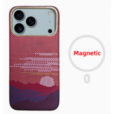 Кевларовый чехол для Apple iPhone 17 Red
