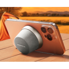 Портативная магнитная колонка MOMAX 1-Vibe Go MageSafe Titanium