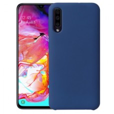 Силиконовый чехол Samsung Galaxy A70 Blue