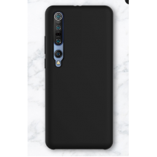 Чехол накладка Silicone Cover Xiaomi Mi10 Black