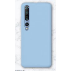 Чехол накладка Silicone Cover Xiaomi Mi10 Blue