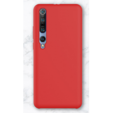Чехол накладка Silicone Cover Xiaomi Mi10 Pro Red