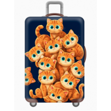 Чехол для чемодана размер S (18"-20") Ginger cats